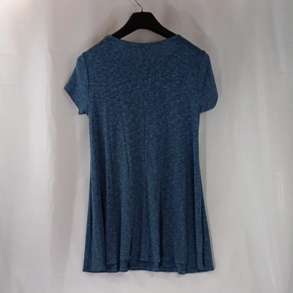 love, fire Dress Women's Size Large Blue Crisscross V-Neck